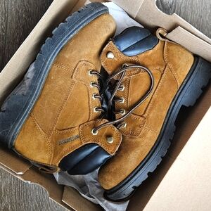 Men's Leather (suede) Workboots sz 6.5W